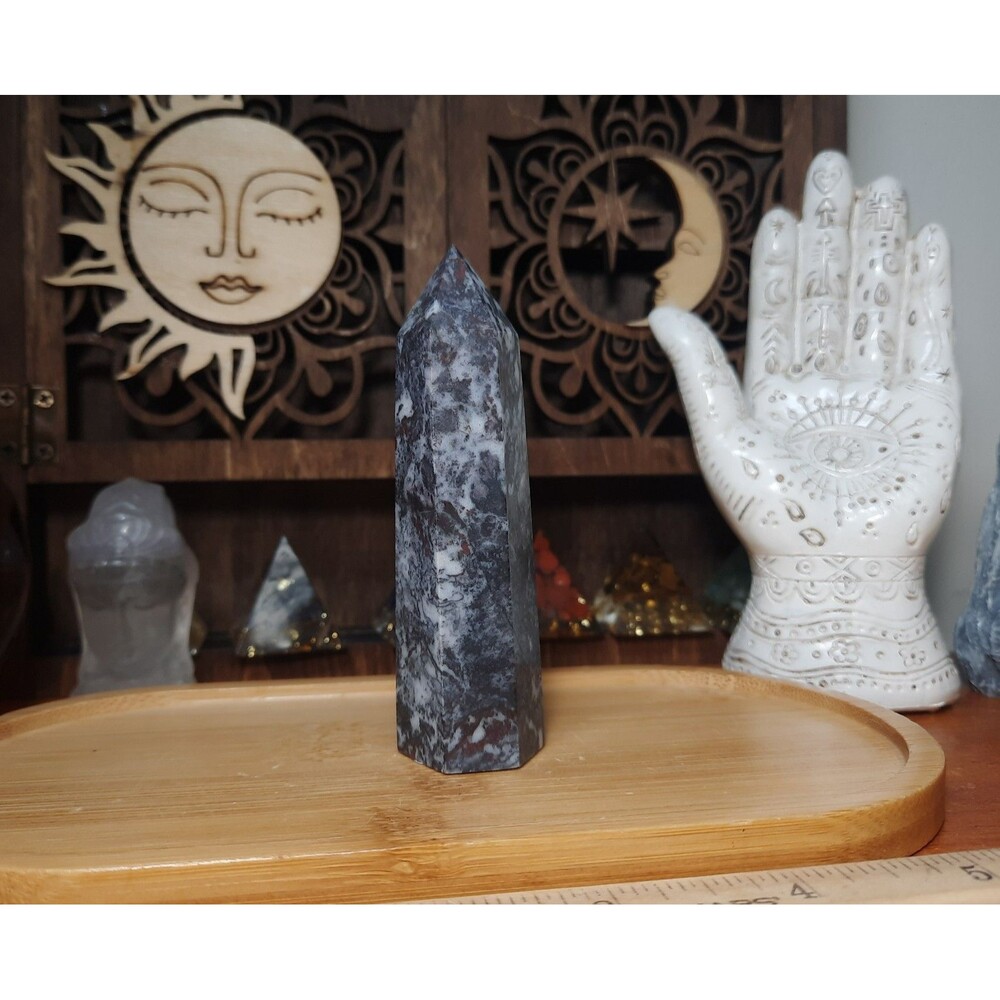 Breciated Jasper Crystal Tower
